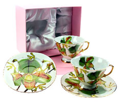 Подарочный набор чайный Зелёная орхидея на 2 персоны