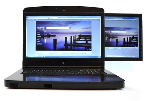 ноутбук Gscreen SpaceBook с двумя дисплеями