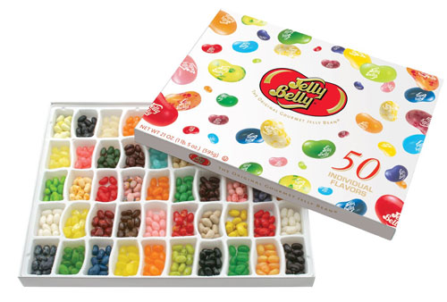 Jelly Belly 50-Flavor Sampler Gift Box